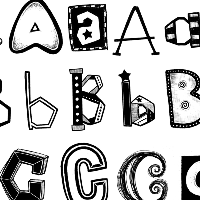 Savannalore Lettering Guide - 9-Page Digital Download