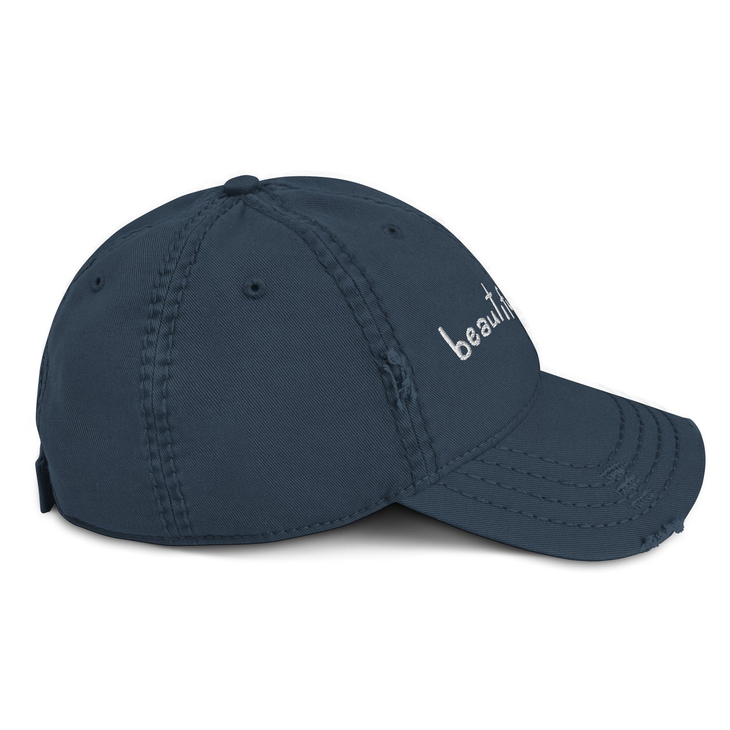 Beautiful Trash Distressed Dad Hat