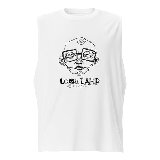 Beautiful Trash Face | Lava Lamp Coffee Muscle Tee
