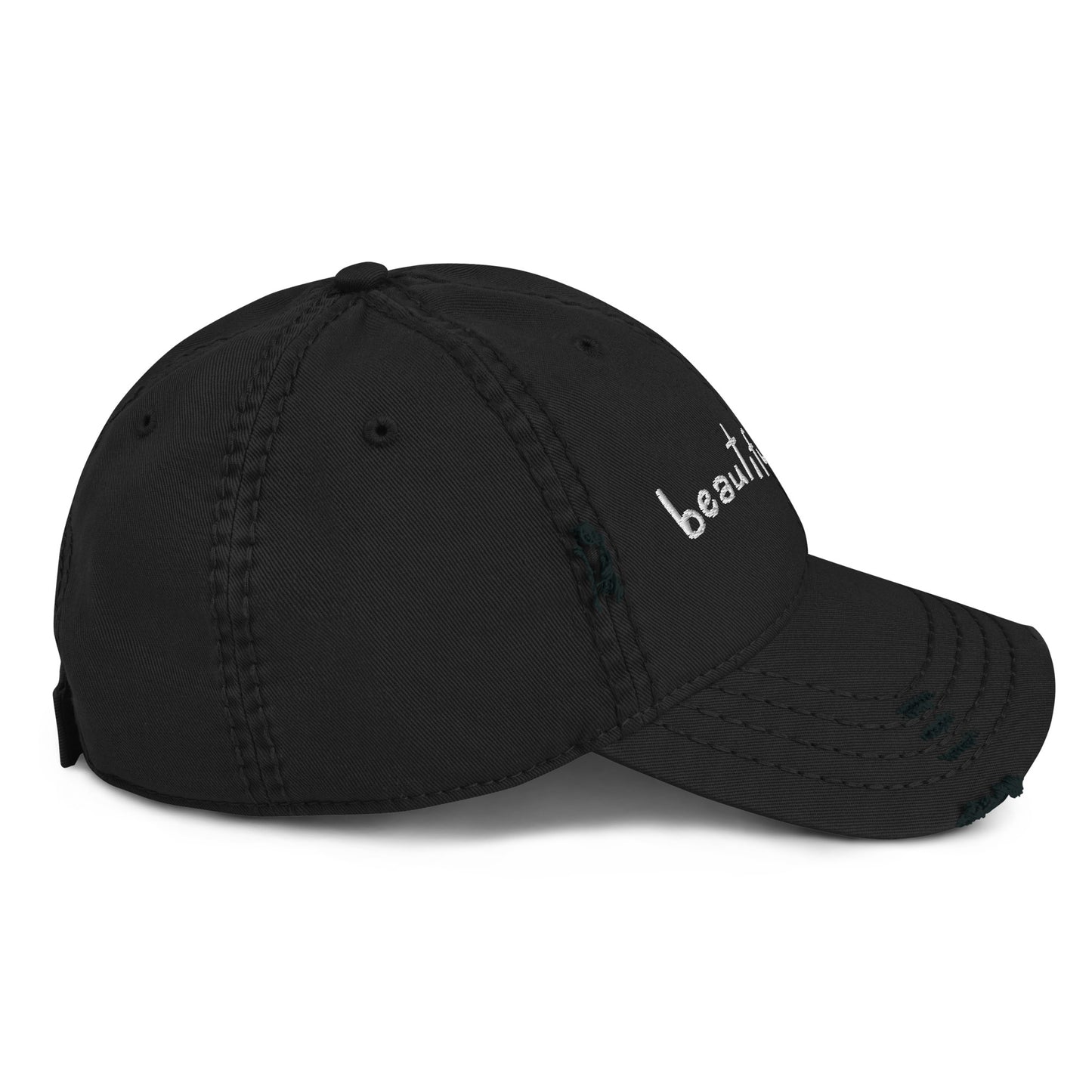 Beautiful Trash Distressed Dad Hat