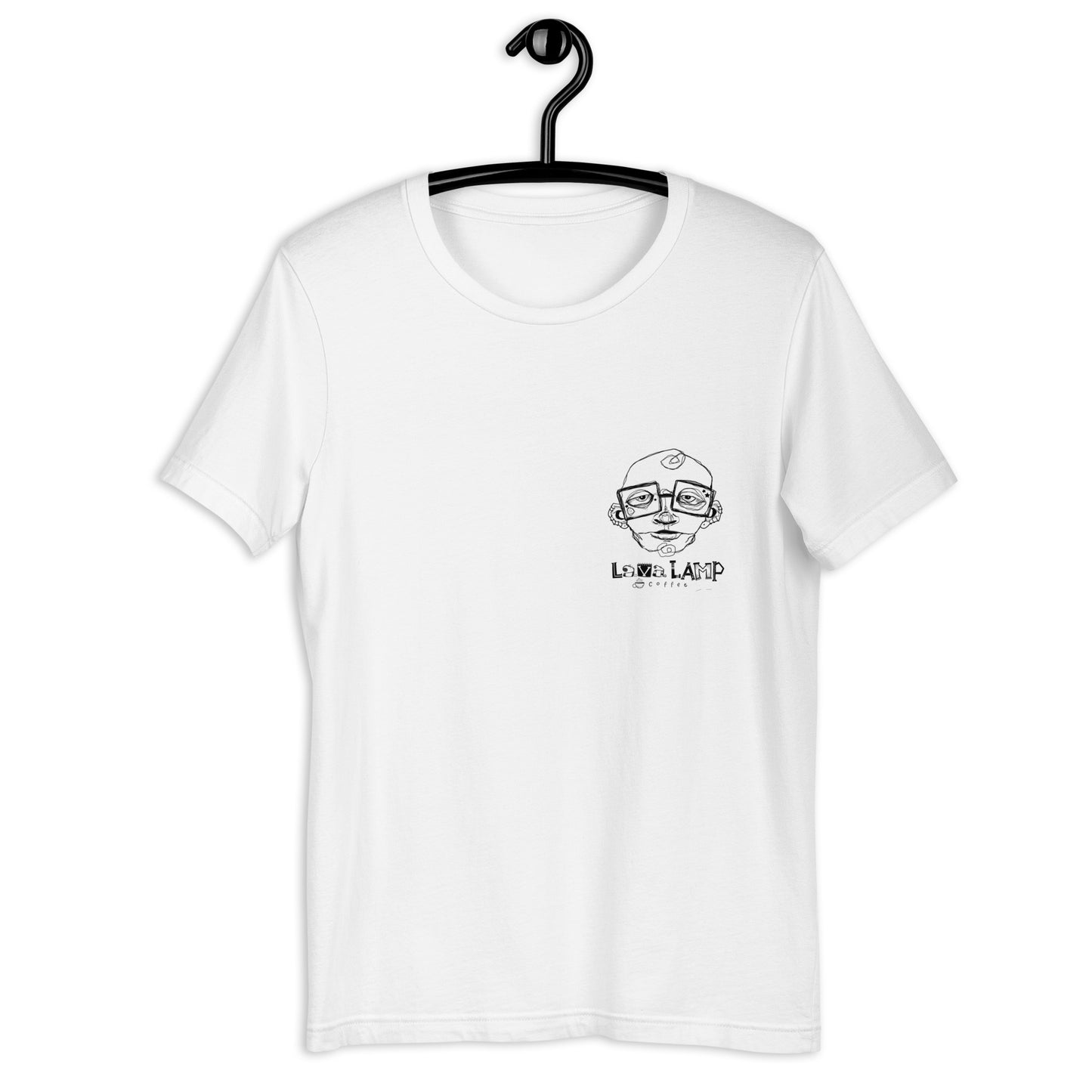 Lava Lamp Coffee Pilot Left Breast Tee